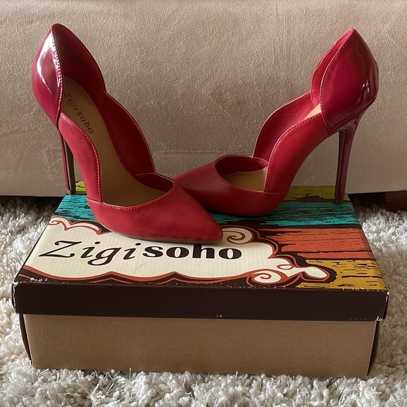 Zigi Soho Shoes Red High Heels Zigi Soho Shoes Zigi Soho Red Heels